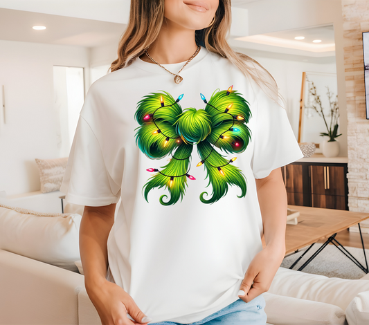 Christmas Bow Coquette | T-Shirt