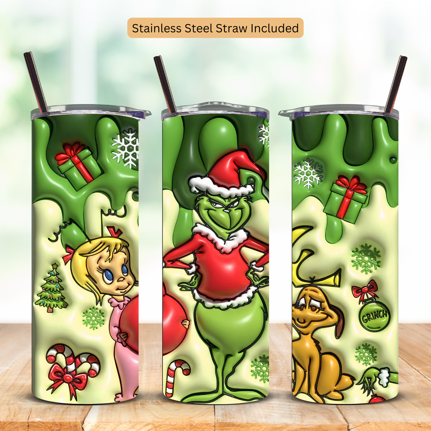 Grinchy & Max| Tumbler 20 oz